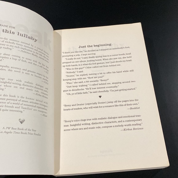 This Lullaby by Sarah Dessen - Paperback Novel - Picture 5 of 9